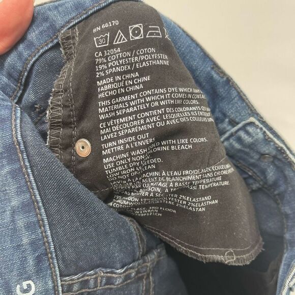 BDG Twig Ankle Jeans High Rise Denim Skinny Medium Wash Blue Size 28 x 29 - Picture 8 of 10